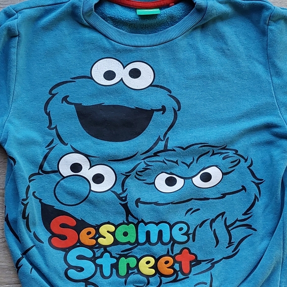 Next Cookie Monster sweatshirt - Picture 5 of 16
